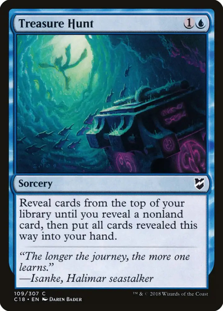 Treasure Hunt [Commander 2018] - MTG Single