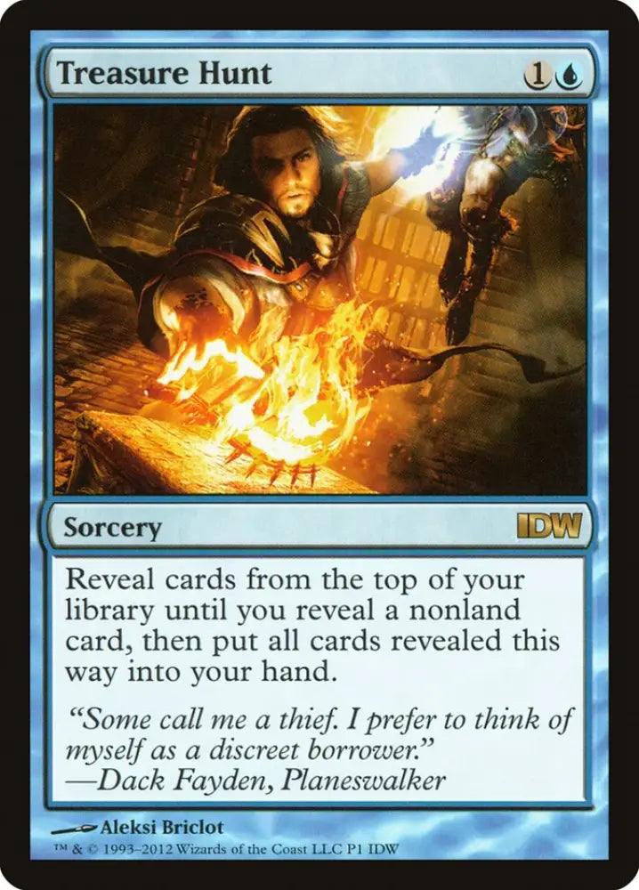 Treasure Hunt [IDW Comics 2012] - MTG Single