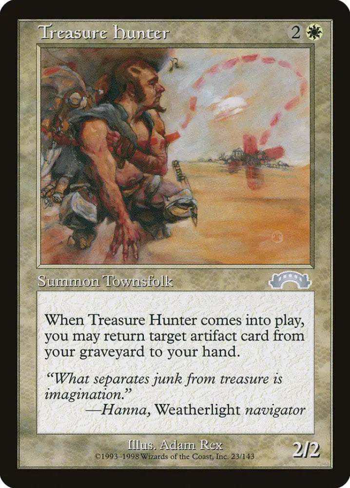 Treasure Hunter [Exodus] - MTG Single