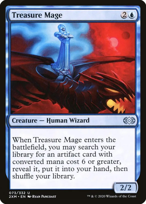 Treasure Mage [Double Masters] - MTG Single