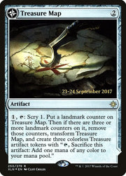 Treasure Map // Treasure Cove [Ixalan Prerelease Promos] - MTG Single