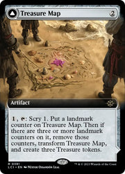 Treasure Map // Treasure Cove [The Lost Caverns of Ixalan] - MTG Single