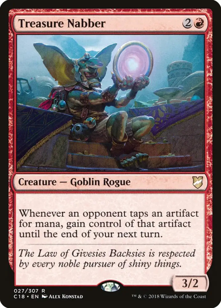 Treasure Nabber [Commander 2018] - MTG Single