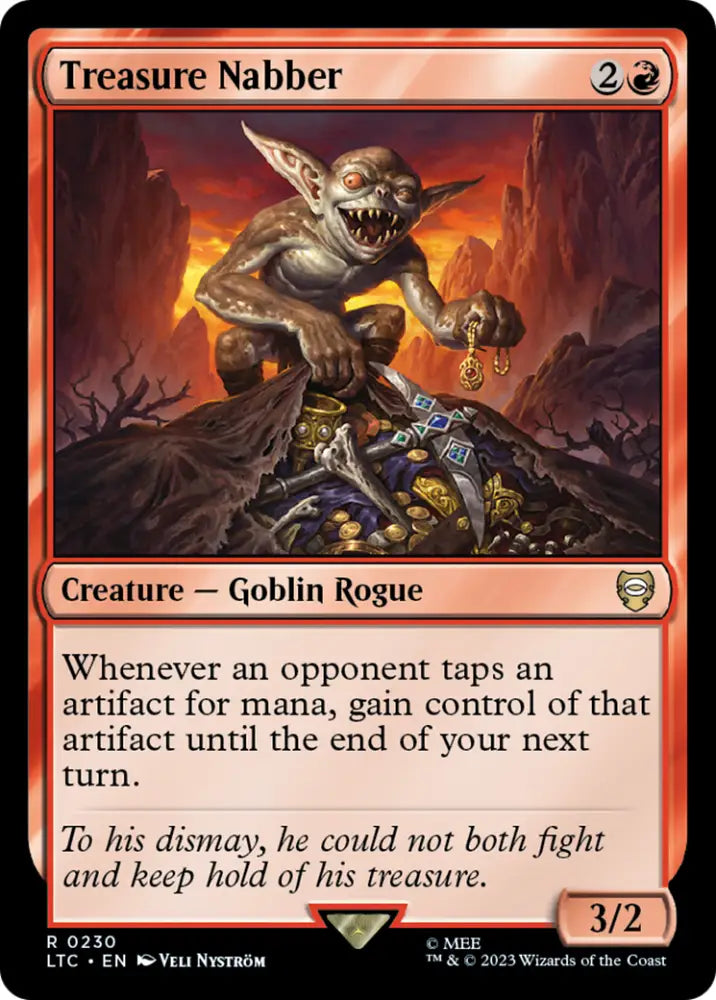Treasure Nabber [The Lord of the Rings: Tales of Middle-Earth Commander] - MTG Single
