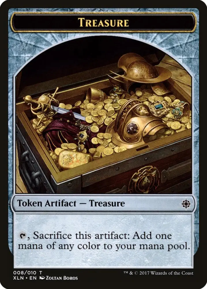 Treasure Token (008/010) [Ixalan Tokens] - MTG Single