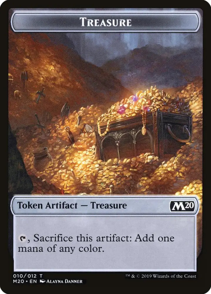 Treasure Token [Core Set 2020 Tokens] - MTG Single