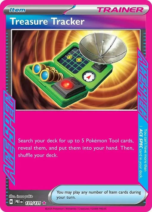 Treasure Tracker (131/131) [Scarlet & Violet: Prismatic Evolutions] - Pokemon Single