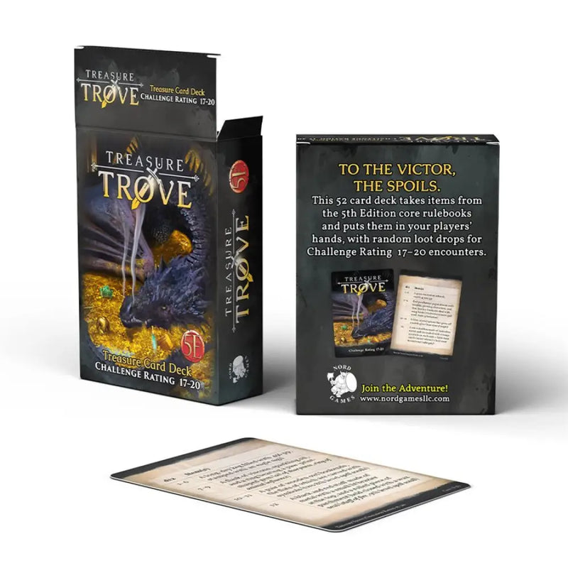 Treasure Trove: Level 17-20 5e - Role Playing Game