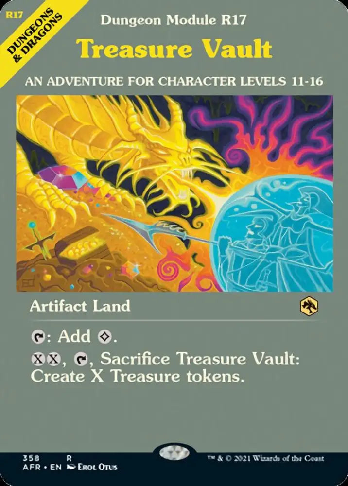 Treasure Vault (Dungeon Module) [Dungeons & Dragons: Adventures in the Forgotten Realms] - MTG Single