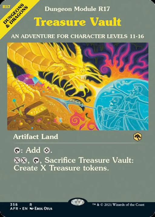 Treasure Vault (Dungeon Module) [Dungeons & Dragons: Adventures in the Forgotten Realms] - MTG Single