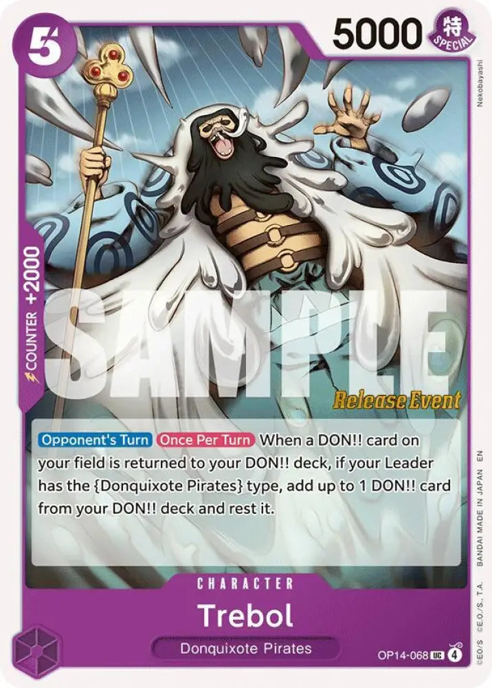 Trebol (OP14-068) [The Azure Sea's Seven Release Event Cards]