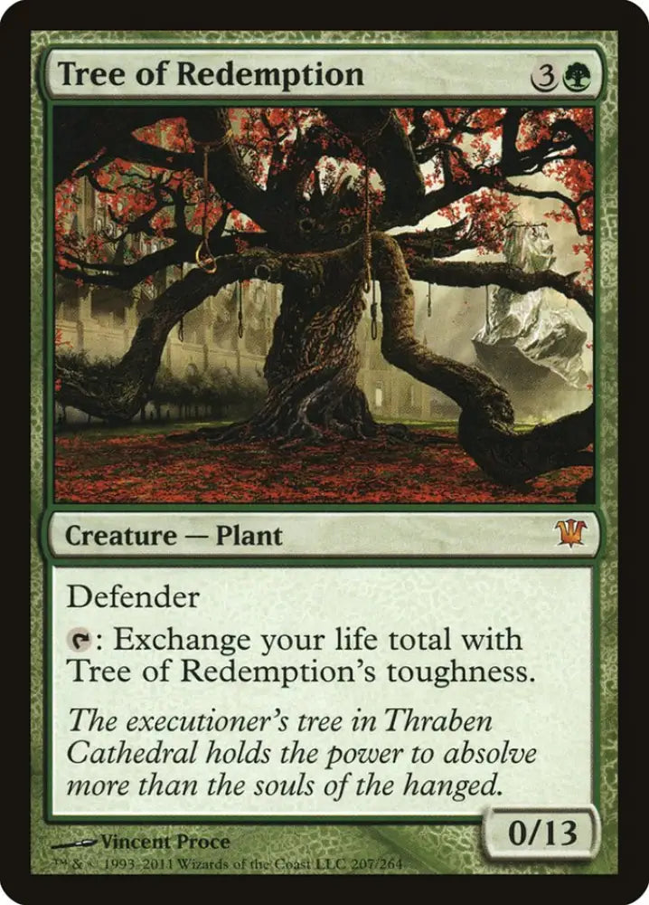 Tree of Redemption [Innistrad] - MTG Single