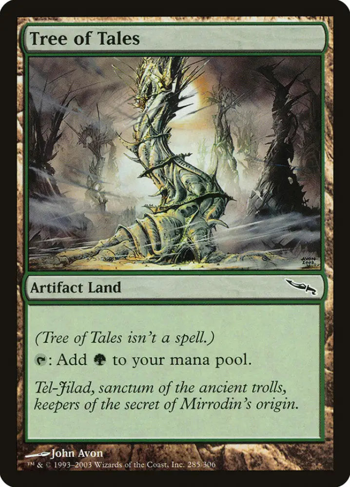 Tree of Tales [Mirrodin] - MTG Single