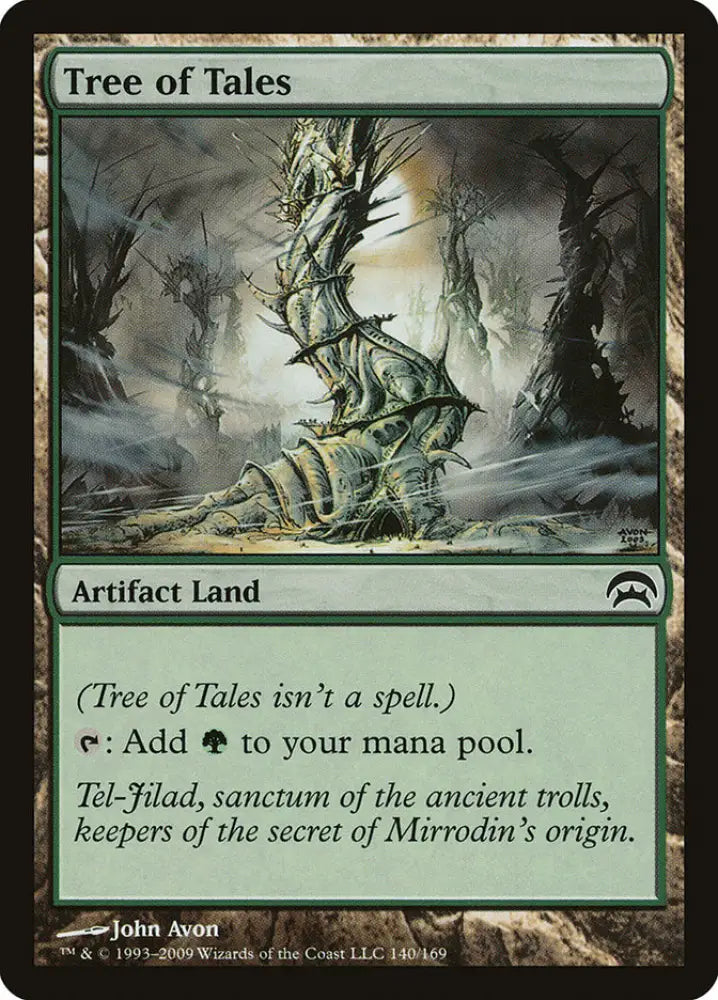 Tree of Tales [Planechase] - MTG Single