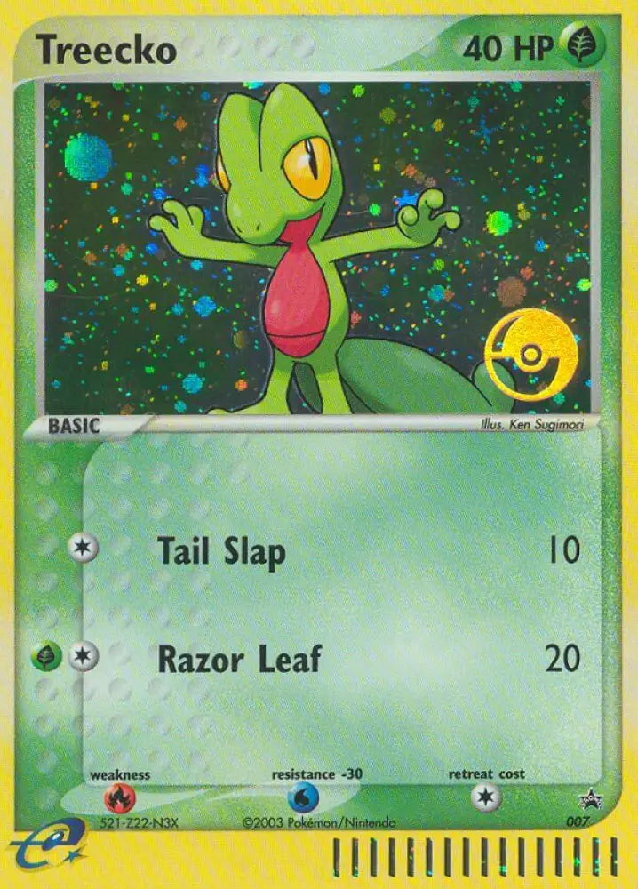 Treecko (007) [Nintendo: Black Star Promos] - Pokemon Single