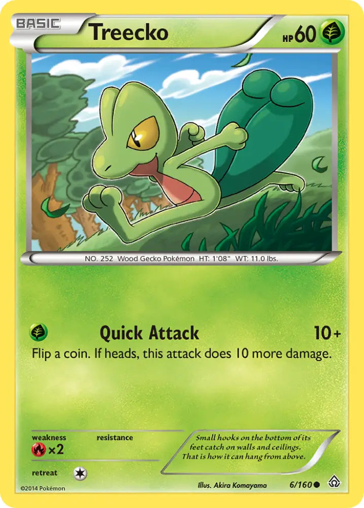 Treecko (6/160) [XY: Primal Clash] - Pokemon Single