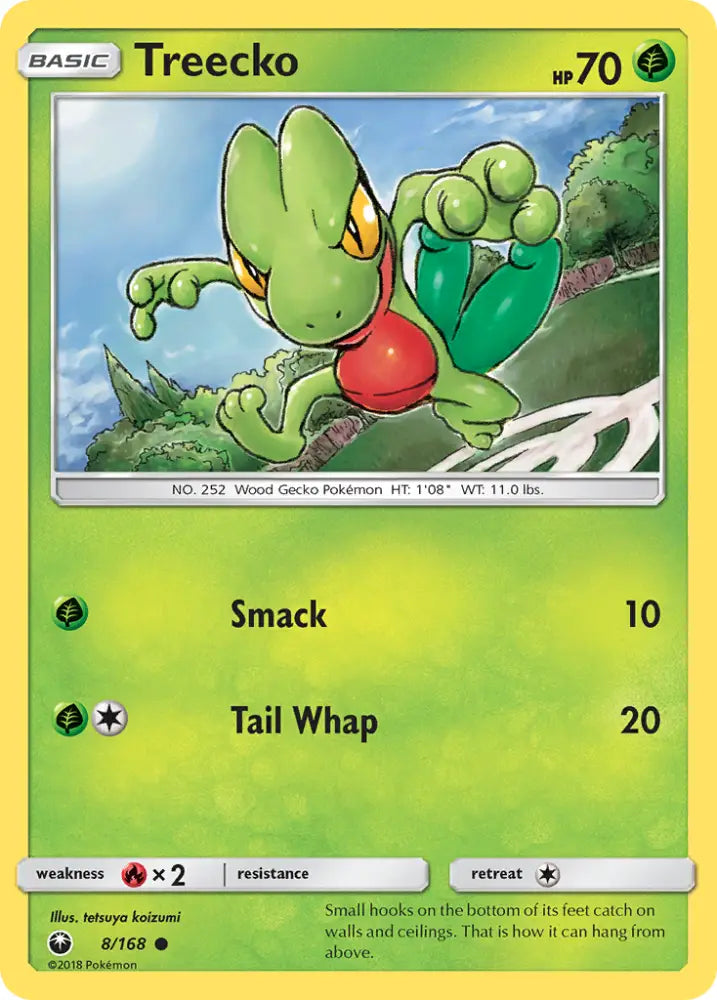 Treecko (8/168) [Sun & Moon: Celestial Storm] - Pokemon Single