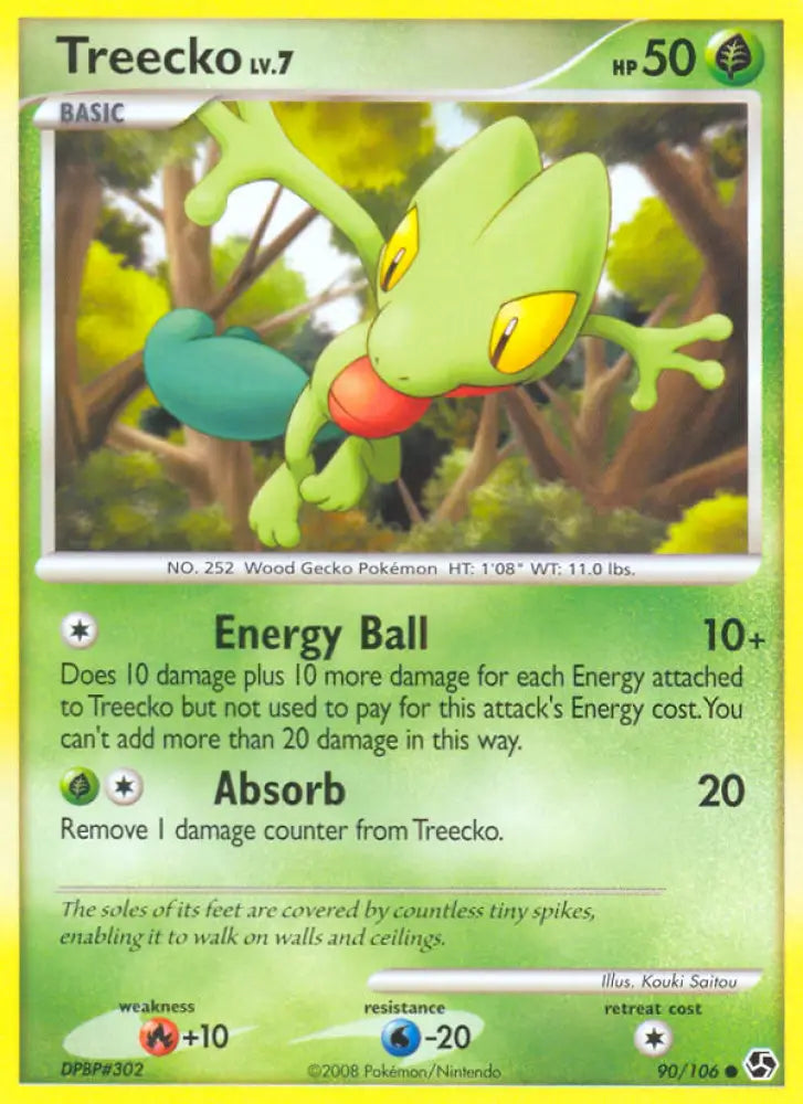 Treecko (90/106) [Diamond & Pearl: Great Encounters] - Pokemon Single