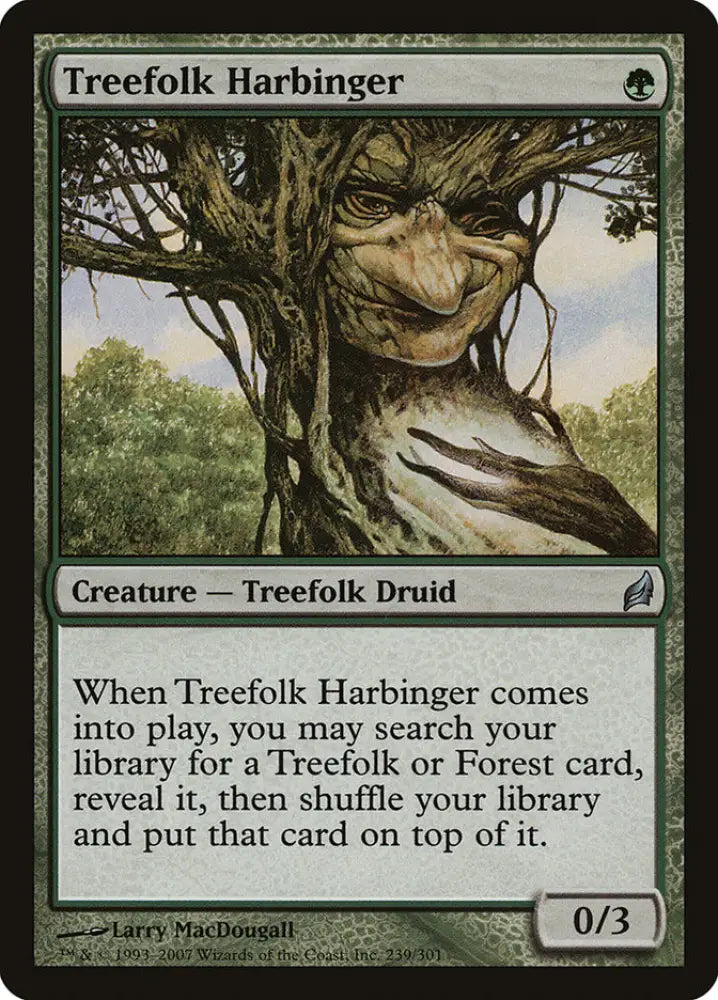 Treefolk Harbinger [Lorwyn] - MTG Single