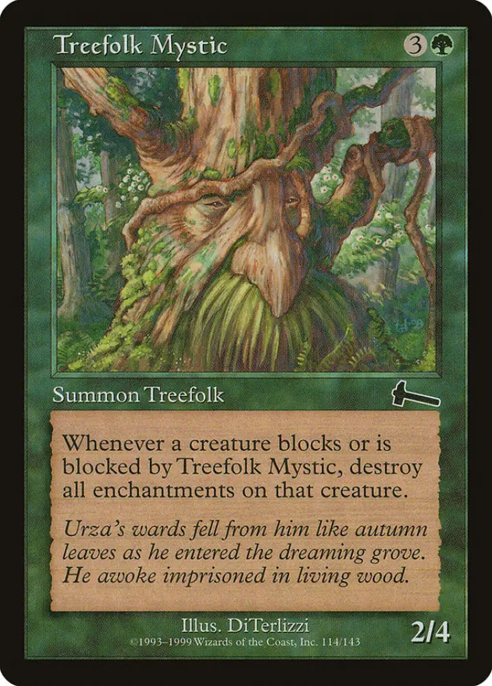 Treefolk Mystic [Urza’s Legacy] - MTG Single