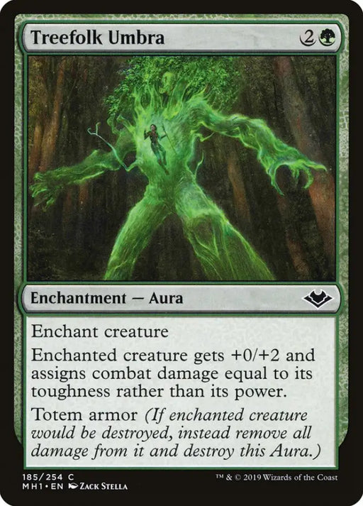 Treefolk Umbra [Modern Horizons] - MTG Single