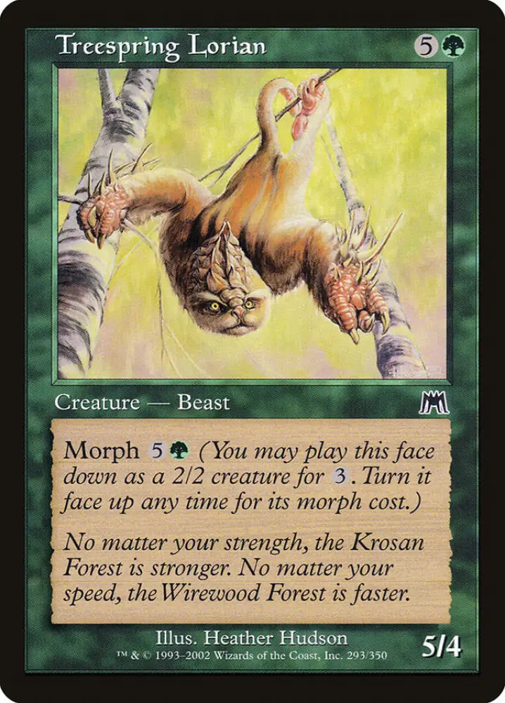 Treespring Lorian [Onslaught] - MTG Single