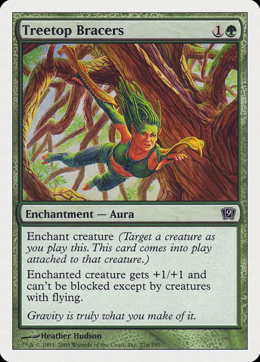 Treetop Bracers [Ninth Edition] - MTG Single