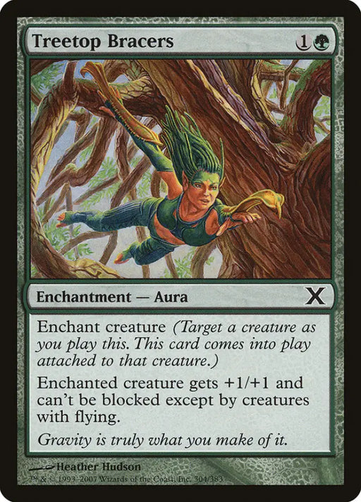 Treetop Bracers [Tenth Edition] - MTG Single