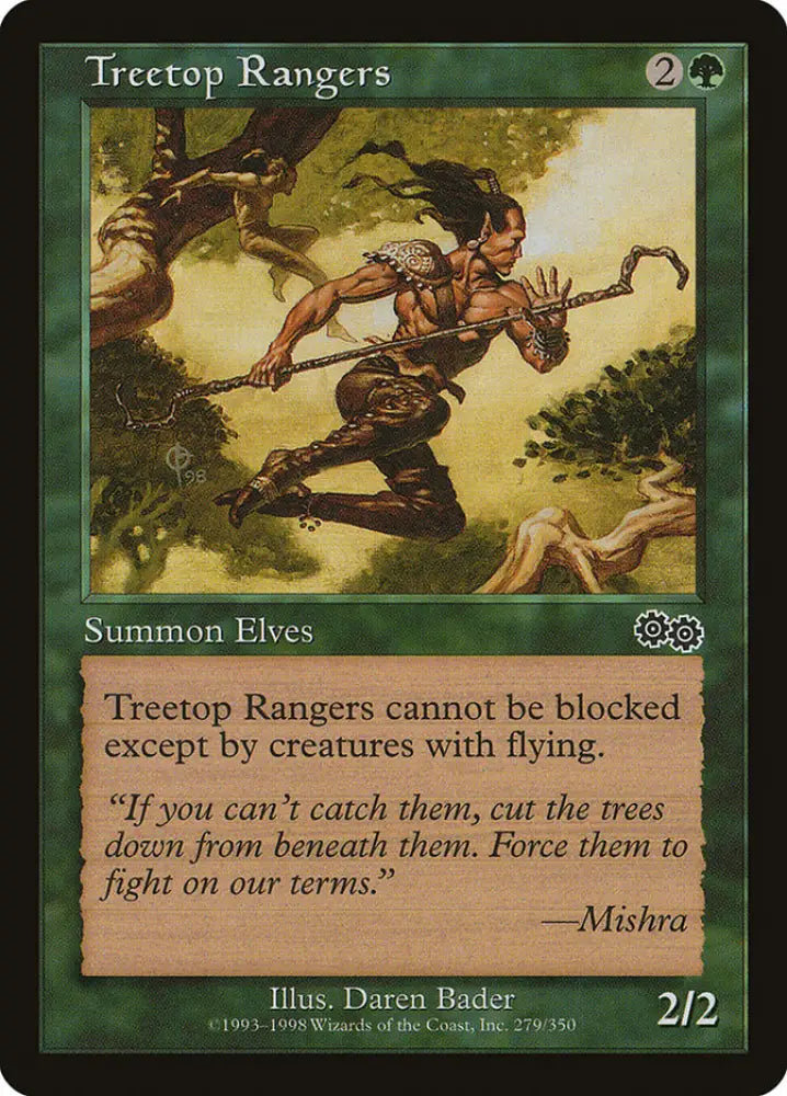 Treetop Rangers [Urza’s Saga] - MTG Single