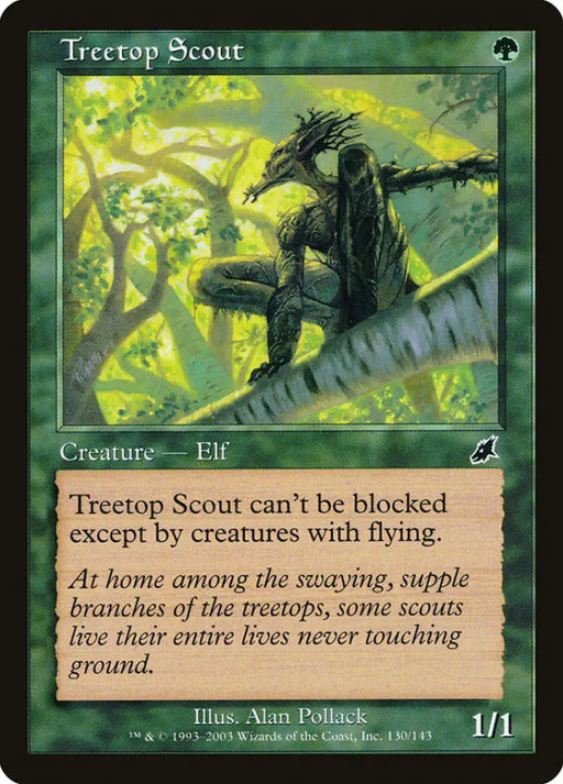 Treetop Scout [Scourge] - MTG Single