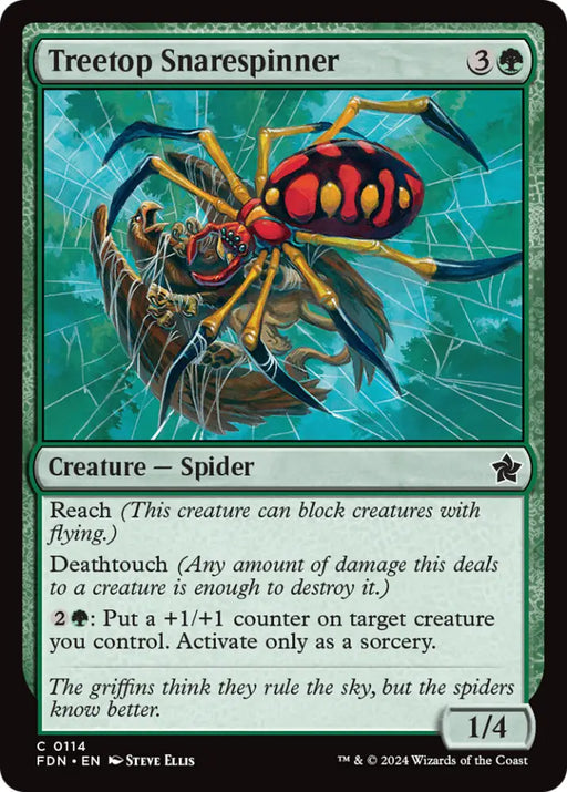 Treetop Snarespinner [Foundations] - MTG Single
