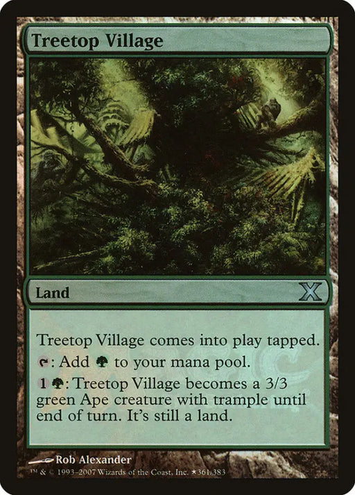 Treetop Village [Summer of Magic] - MTG Single