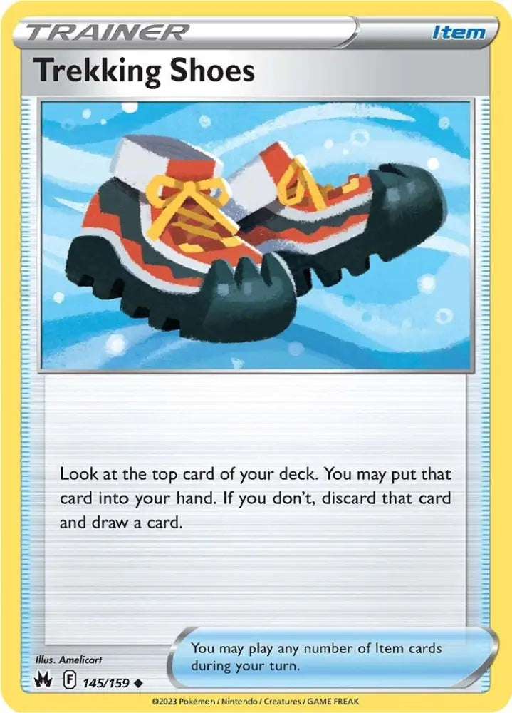 Trekking Shoes (145/159) [Sword & Shield: Crown Zenith] - Pokemon Single