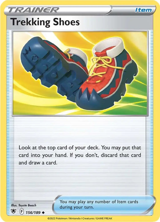 Trekking Shoes (156/189) [Sword & Shield: Astral Radiance] - Pokemon Single