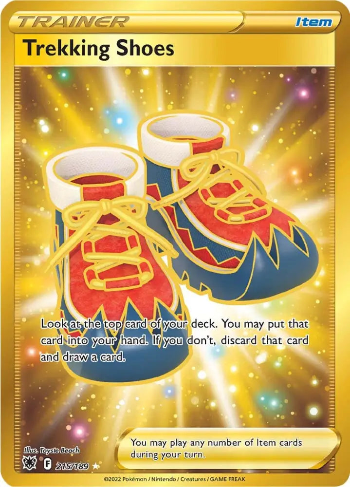 Trekking Shoes (215/189) [Sword & Shield: Astral Radiance] - Pokemon Single
