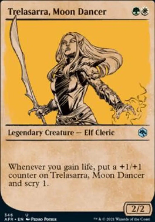 Trelasarra Moon Dancer (Showcase) [Dungeons & Dragons: Adventures in the Forgotten Realms] - MTG Single