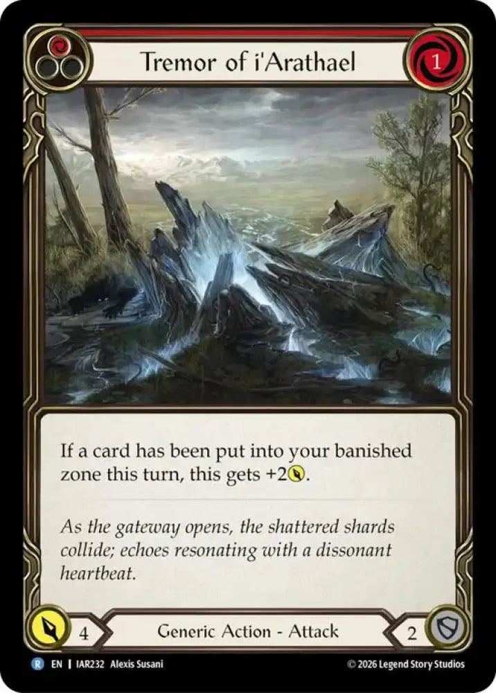 Tremor of i'Arathael (IAR232) [Usurp the Shadow Throne]