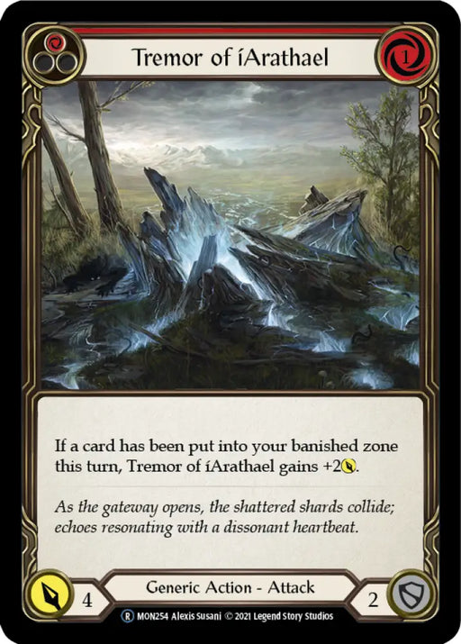 Tremor of iArathael (Red) [Monarch Unlimited] Unlimited Normal - Flesh And Blood Single