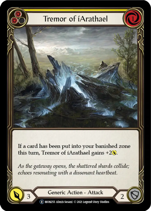 Tremor of iArathael (Yellow) [Monarch Unlimited] Unlimited Normal - Flesh And Blood Single