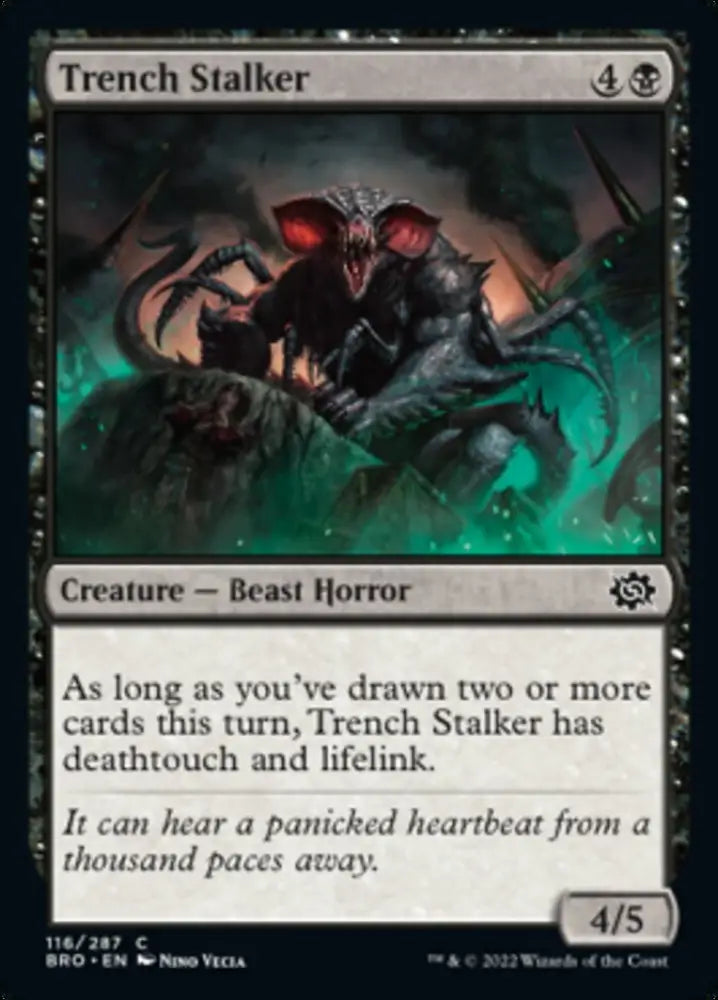 Trench Stalker [The Brothers’ War] - MTG Single