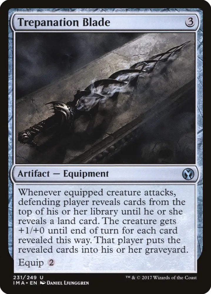 Trepanation Blade [Iconic Masters] - MTG Single