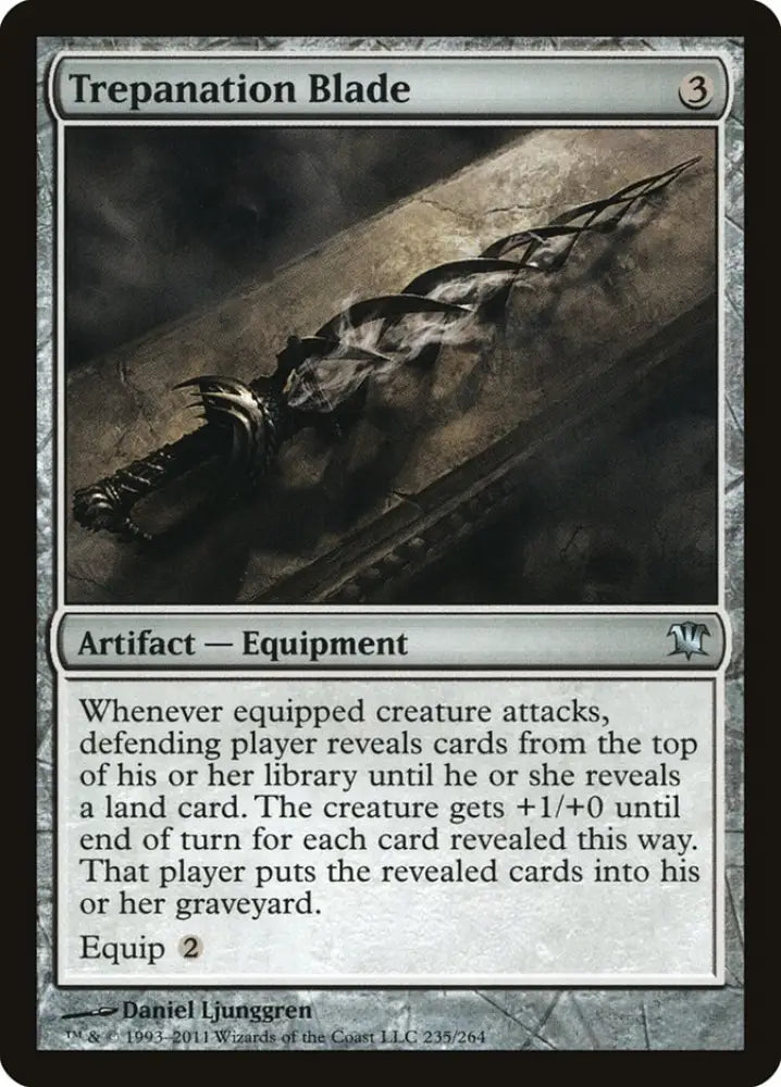 Trepanation Blade [Innistrad] - MTG Single