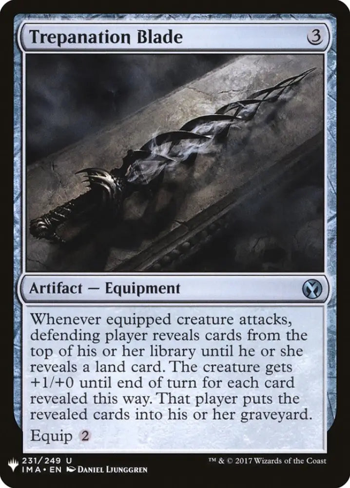 Trepanation Blade [Mystery Booster] - MTG Single