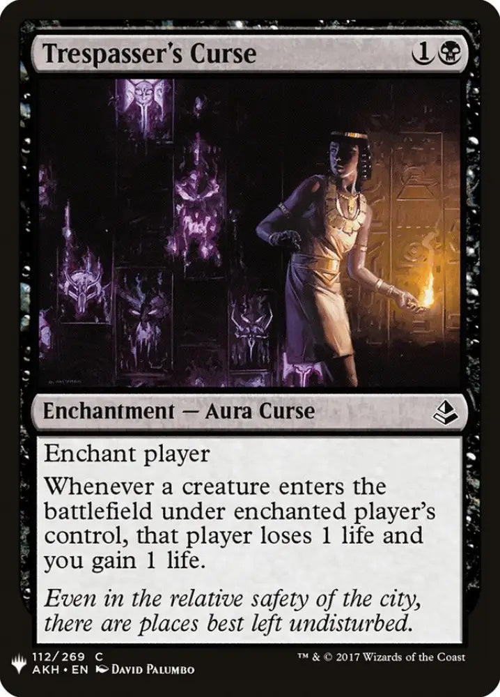 Trespasser’s Curse [Mystery Booster] - MTG Single