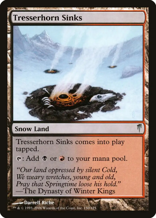 Tresserhorn Sinks [Coldsnap] - MTG Single