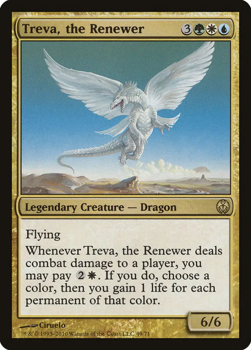 Treva the Renewer [Duel Decks: Phyrexia vs. the Coalition] - MTG Single