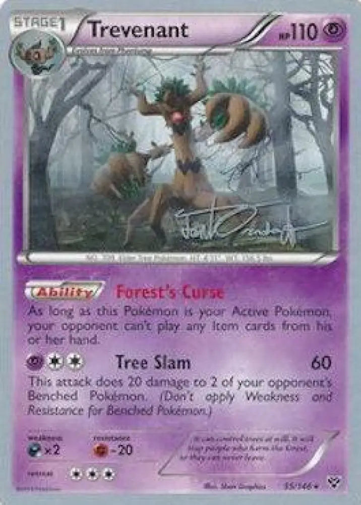 Trevenant (55/146) (Trevgor - Trent Orndorff) [World Championships 2014] - Pokemon Single
