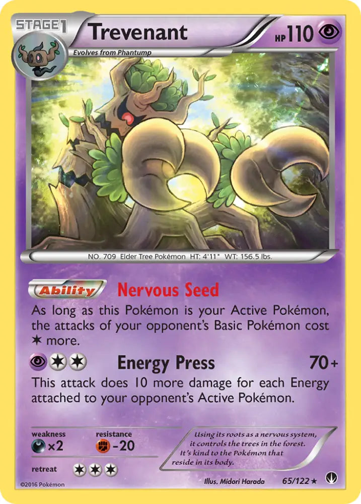 Trevenant (65/122) [XY: BREAKpoint] - Pokemon Single