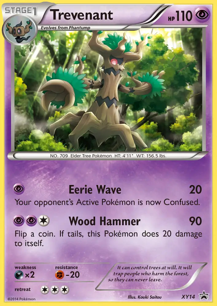 Trevenant (XY14) [XY: Black Star Promos] - Pokemon Single