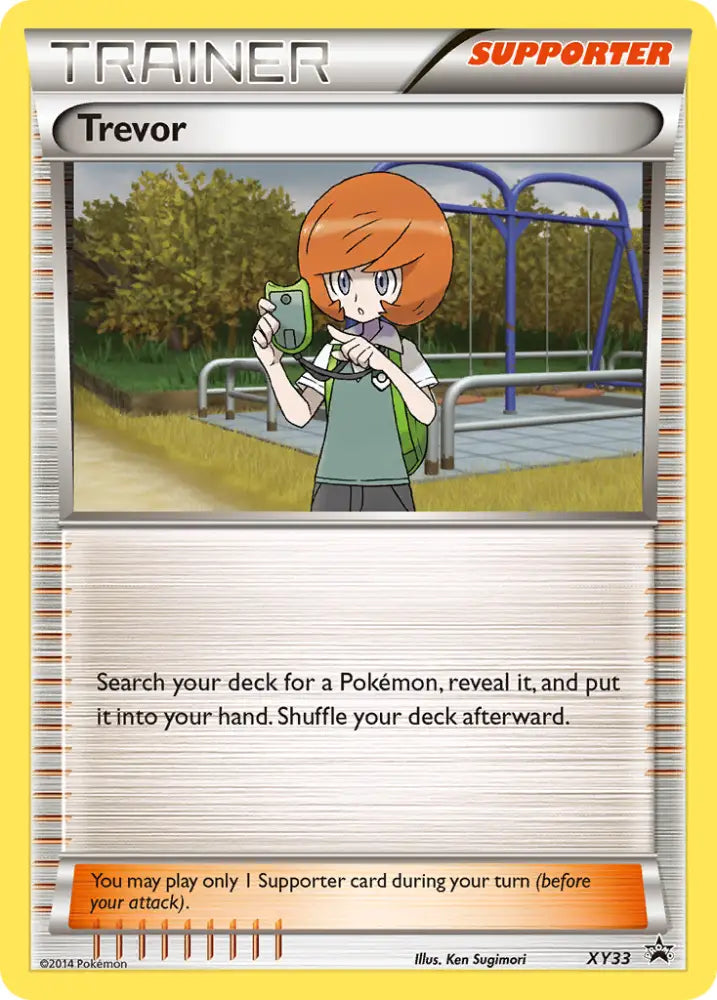 Trevor (XY33) [XY: Black Star Promos] - Pokemon Single